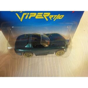 mattel HOT WHEELS Die cast 13585 #210 Dodge viper RT/10 1991 gold medal speed